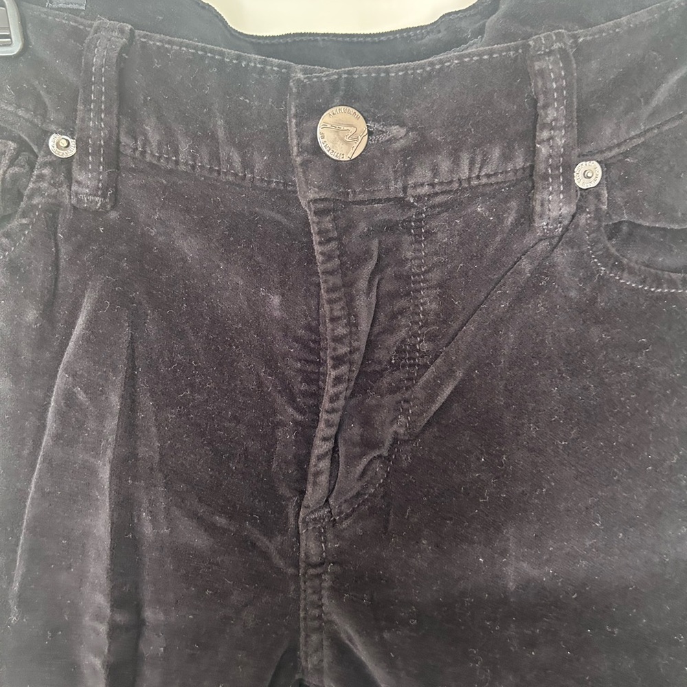 Citizens Of Humanity Black Velvet Pants